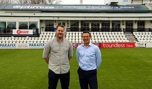 Webtrends Optimize CEO at Sussex Cricket