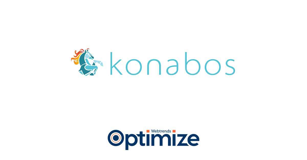 Konabos | Strategic Partner Pages | Webtrends Optimize